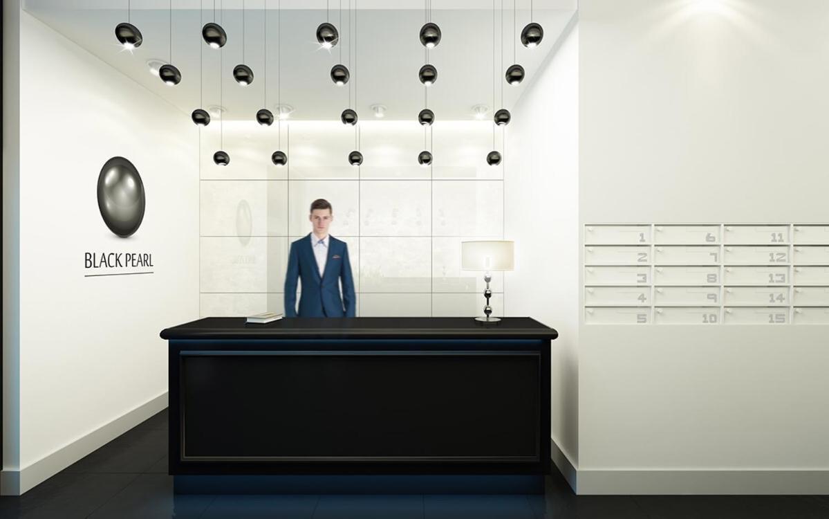 Black Pearl De Luxe Apartments View Kaskada Щецин Екстер'єр фото